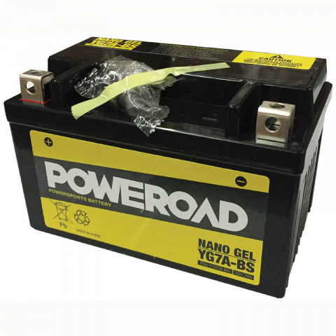 Electrice - Baterie moto 7Ah12V YG7A-BS YUCELL