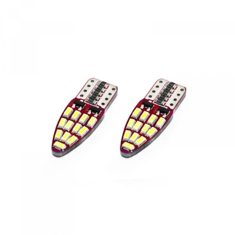 Semnalizari pozitii si stopuri - BEC POZ 12V5W T10 24LED F SOC