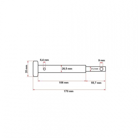 BOLT TIRANT LATERAL U445 [3]