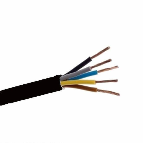 Electrice - CABLU ELECTRIC 5X0.75 NEGRU