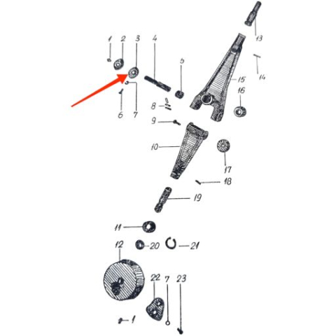 Capac sistem antrenare Carpatina [2]
