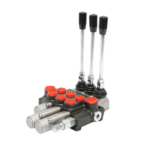 Distribuitor hidraulic cu 3 manete 2 flotante 40L/min. [1]