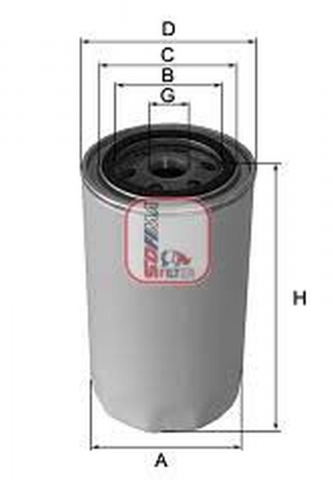 Filtre ulei motor - Filtru ulei S1210R SOFIMA