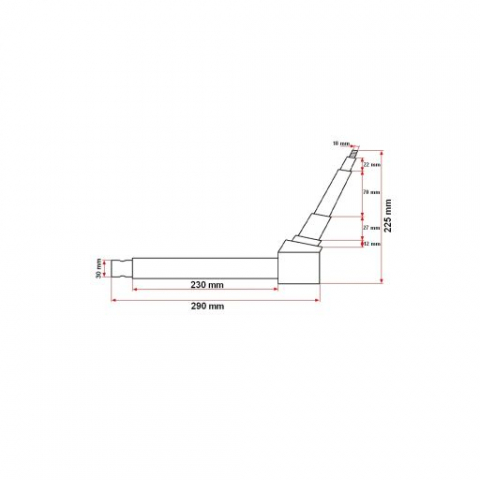 FUZETA STANGA L230MM U445 [1]