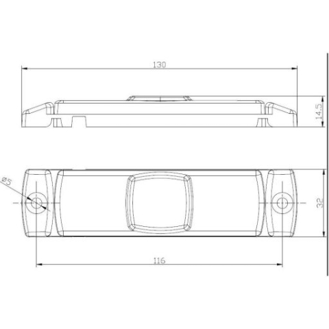 LAMPA GAB FT017 ALB LED 12-24V [3]