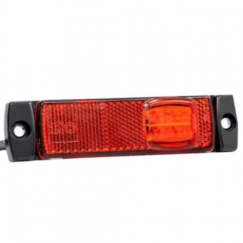 Lampi gabarit - LAMPA GAB FT018C ROSU LED 12-24V