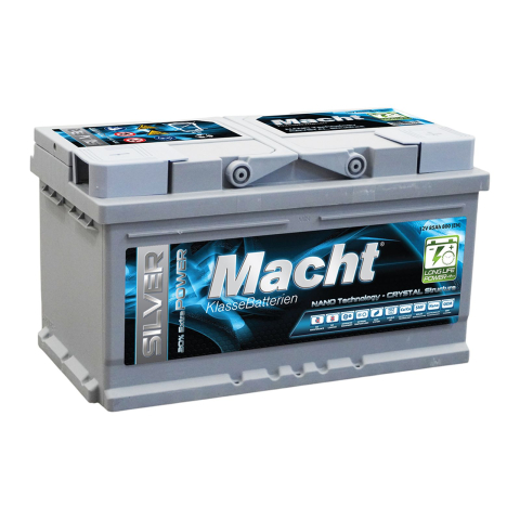 Acumulatori Auto - Macht Silver Power 85Ah 800A