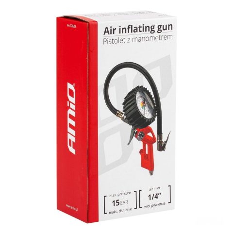Produse diverse - Pistol aer roti cu manometru 13 bari PT15