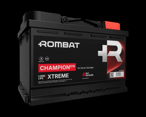 Acumulatori Auto - ROMBAT Champion 80Ah 780A EFB