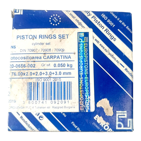 Piese Carpatina - Segmenti motor 76 mm R2 Carpatina Europistons