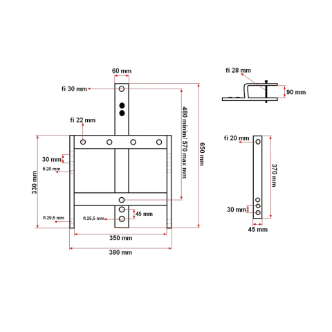 SUPORT TRACTIUNE SPATE U445 [4]