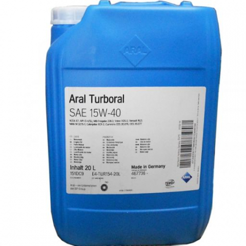Ulei motor - ULEI 15W40 20L TURBO ARAL