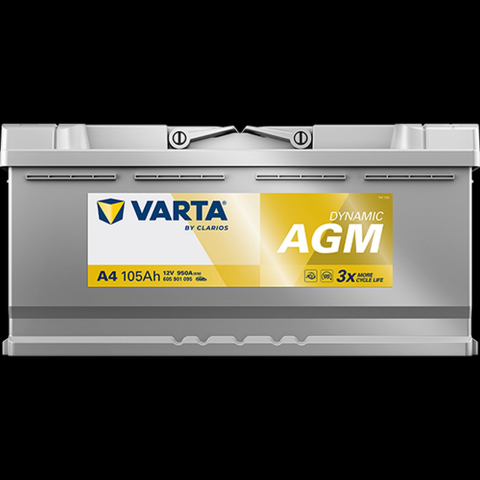 VARTA Dynamic AGM A4 105Ah 950A Start-Stop [3]