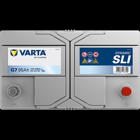 Bateri auto VARTA BLUE Dynamic G7 95Ah 830A (306x173x225mm) [3]