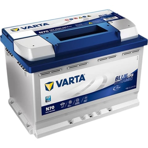 Acumulatori Auto - VARTA Dynamic EFB N70 70Ah 760A Start-Stop