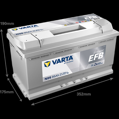 Electrice - VARTA Dynamic EFB N95 95AH 850A Start-Stop