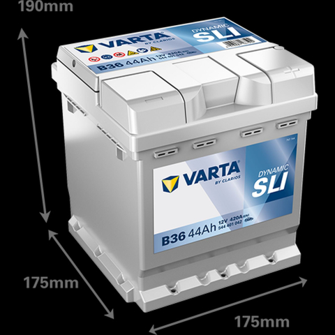 Acumulatori Auto - VARTA Dynamic SLI B36 44Ah 420A