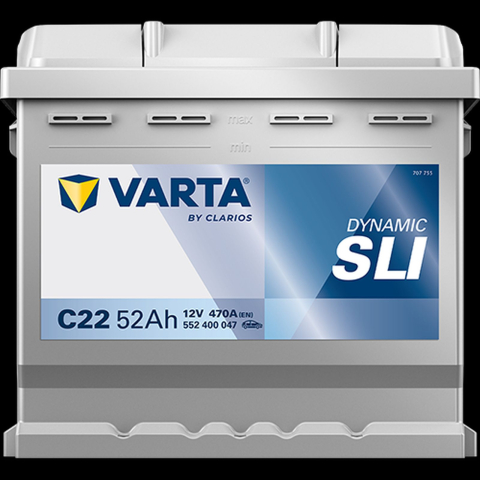 VARTA Dynamic SLI C22 52Ah 470A [2]