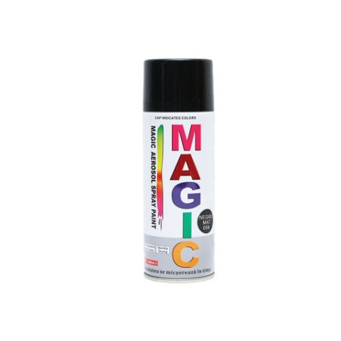 Accesorii - VOPSEA S.NEGRU MAT 400ML MAGIC