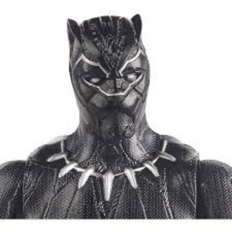 Figurina Black Panther, Titan Hero, 30 cm, negru, 3 ani+ [3]