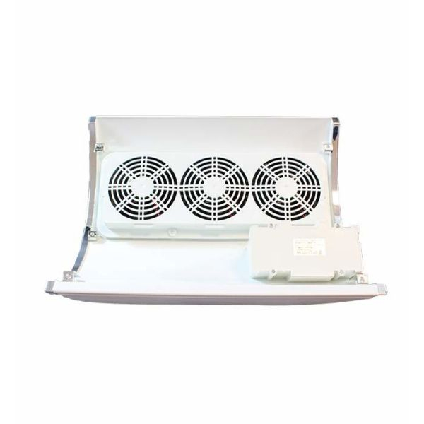 Aspirator manichiura cu 3 ventilatoare, colector praf unghii 40w - xStoc [2]