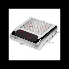 Aspirator Unghii Incorporabil cu Filtru Silver Edition, 80W [4]