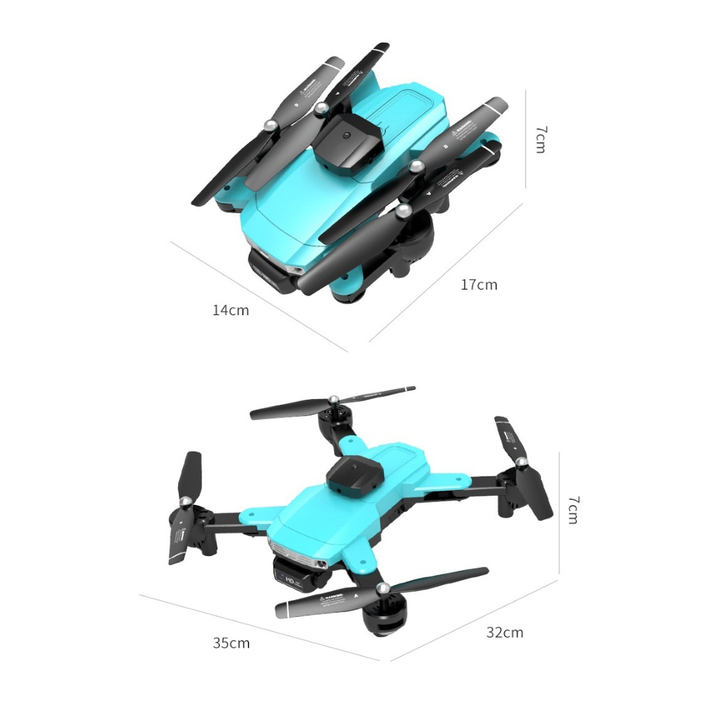Drona HD dual camera 12MP, SKY91, 2.4G, Rotatie in aer 360 grade, Viteza maxima: 3m/s Zoom: 50x [2]