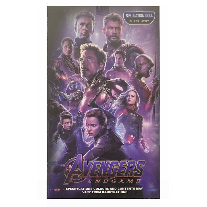 Figurina Avengers EndGame, Super Hero Captain America, 22 cm - xStoc [4]