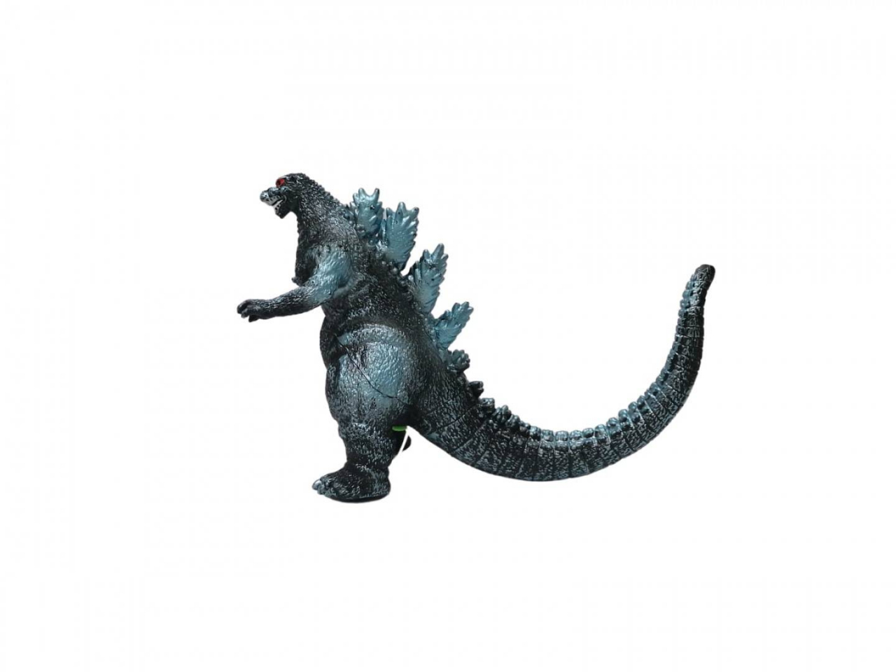 Figurina Godzilla, cu baterii si sunete din cauciuc moale, albastru, 33 cm Lungime [3]