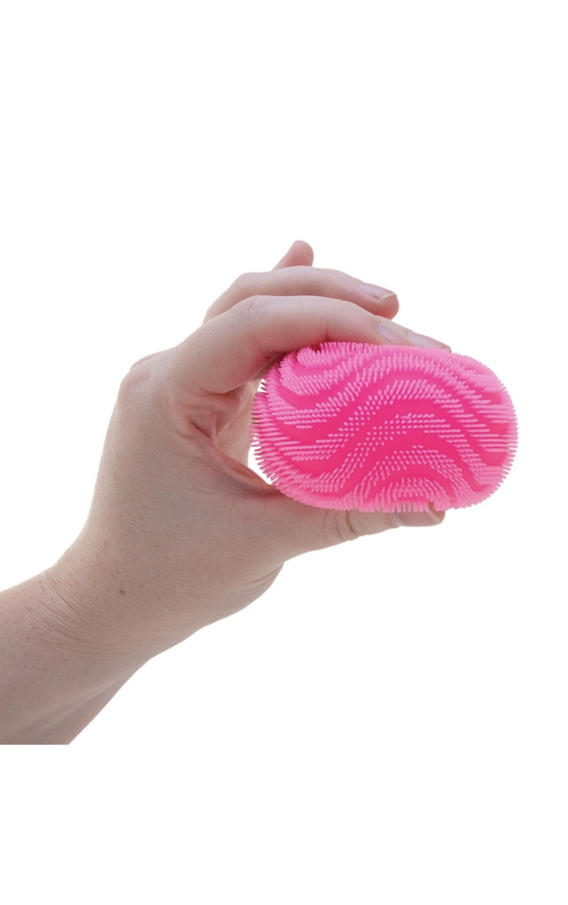 Jucarie antistres Fuzz Ball NeeDoh, 6,3 cm Albastru [5]