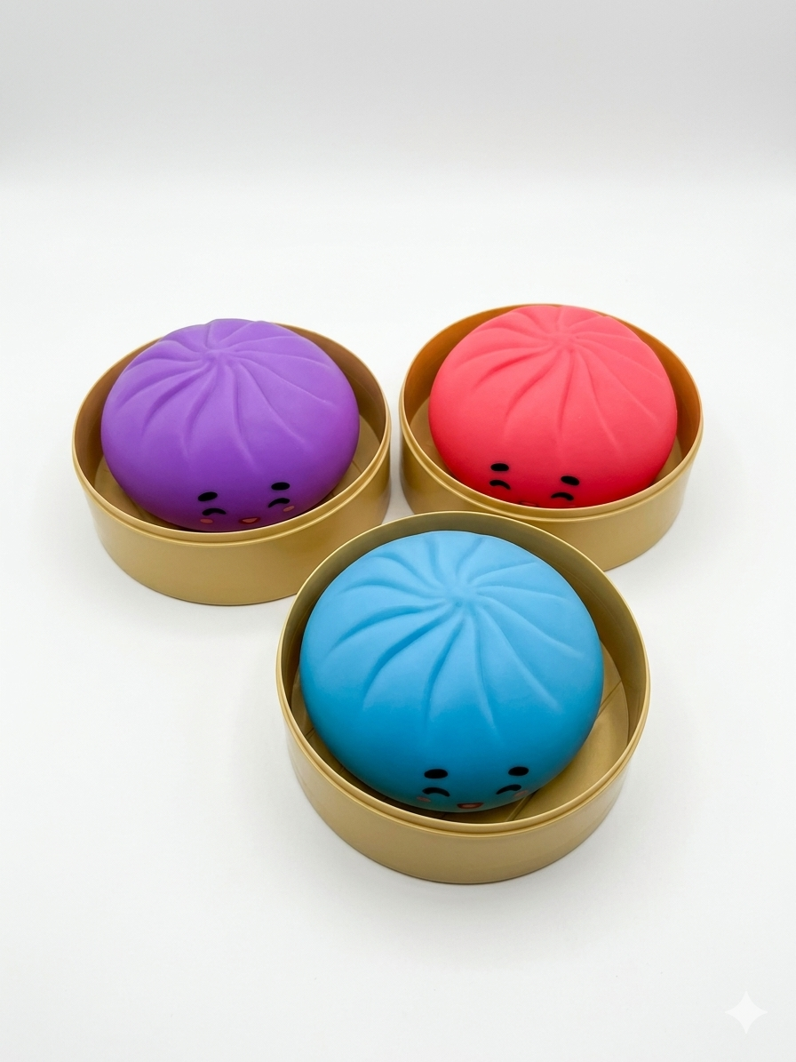 Jucărie Antistres Squishy Dumpling XL EDITION, mystery box [5]