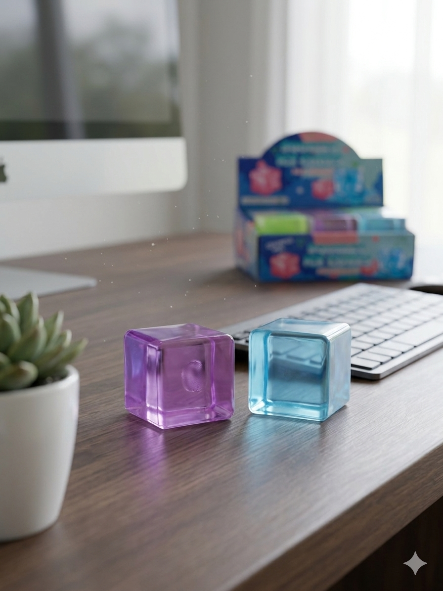 Jucărie Antistres Squishy, Squeezy Ice Cubes [3]