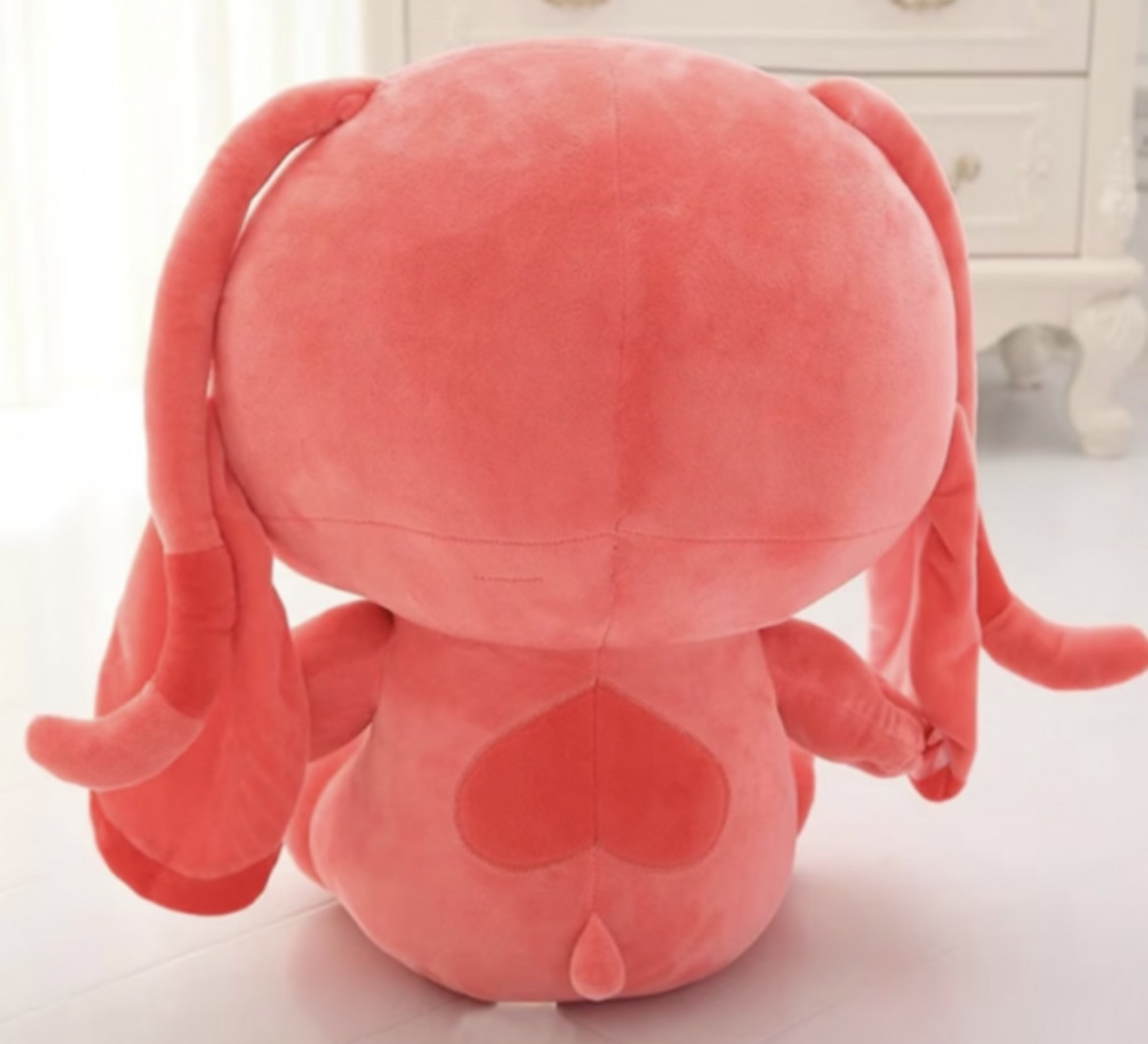 Jucarie de plus Angel Roz sau Stitch Albastru 35 cm [7]