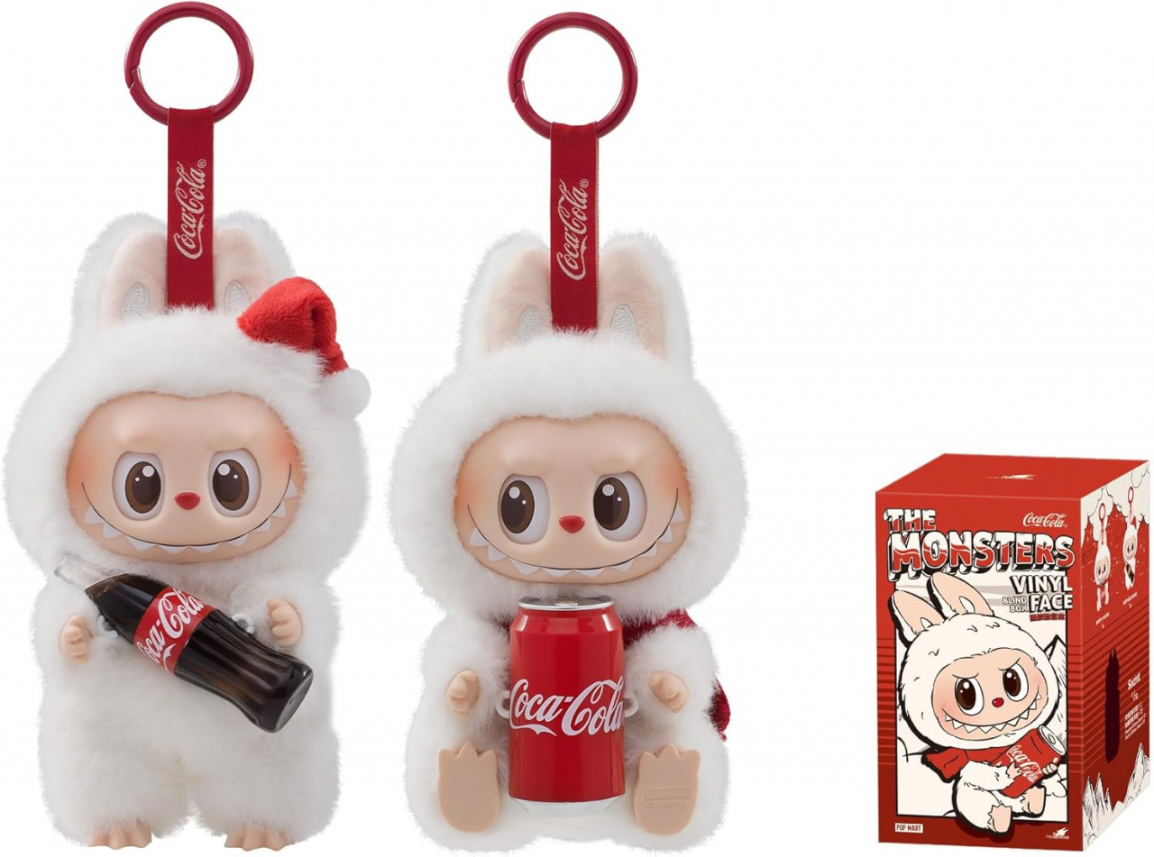 Jucarie de Plus Labubu, Coca Cola, Micutul Monstru, Blind Box 17 cm [6]