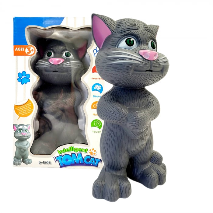 Jucarie interactiva Talking Tom Cat - Intelligent, motanul vorbăreț [3]