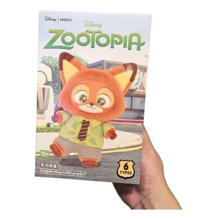 Jucarie Plus, Zootopia, Zootropolis, Judy Iepurele, Nick Vulpea sau Oita Primar, Mystery Box [4]