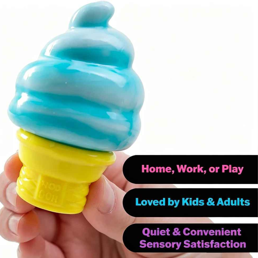 Jucărie Senzorială Anti-Stres, Squeeze, Ice Cream Squishy,  mystery box [5]