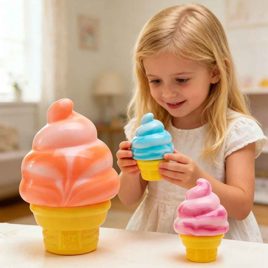 Jucărie Senzorială Anti-Stres, Squeeze, Ice Cream Squishy,  mystery box [6]