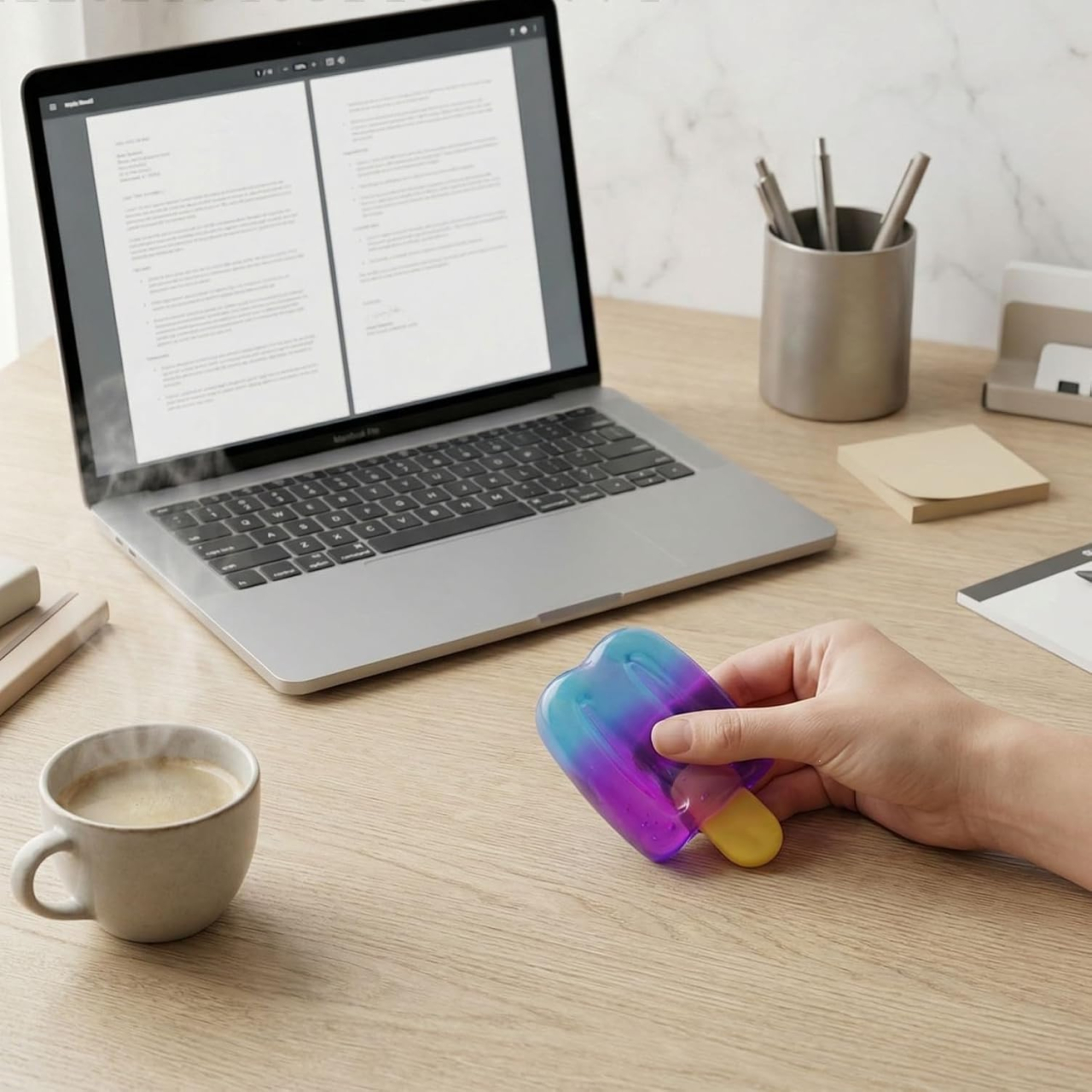 Jucărie Senzorială Anti-Stres, Squeeze, Ice Cream Squishy,  mystery box [5]