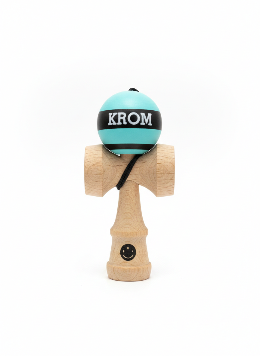 KENDAMA KROM Mini, marime mica pentru buzunar, Maro 8 cm [8]