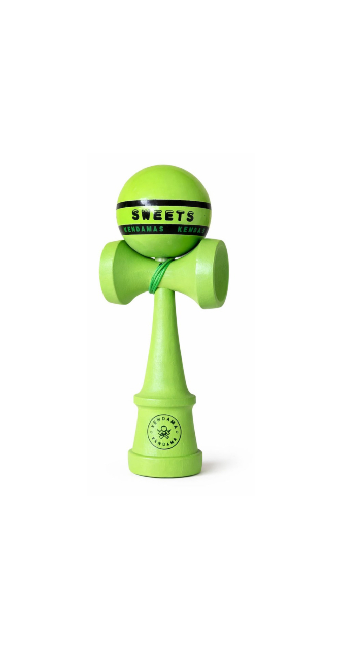 Kendama Starter Sweets, formă nouă Amped, ALL Green [5]