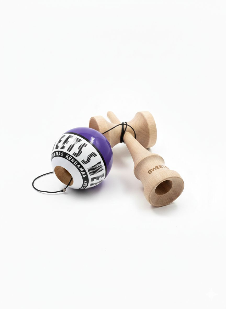 Kendama Starter Sweets, formă nouă Amped, rulment si ata de rezerva MOV [3]