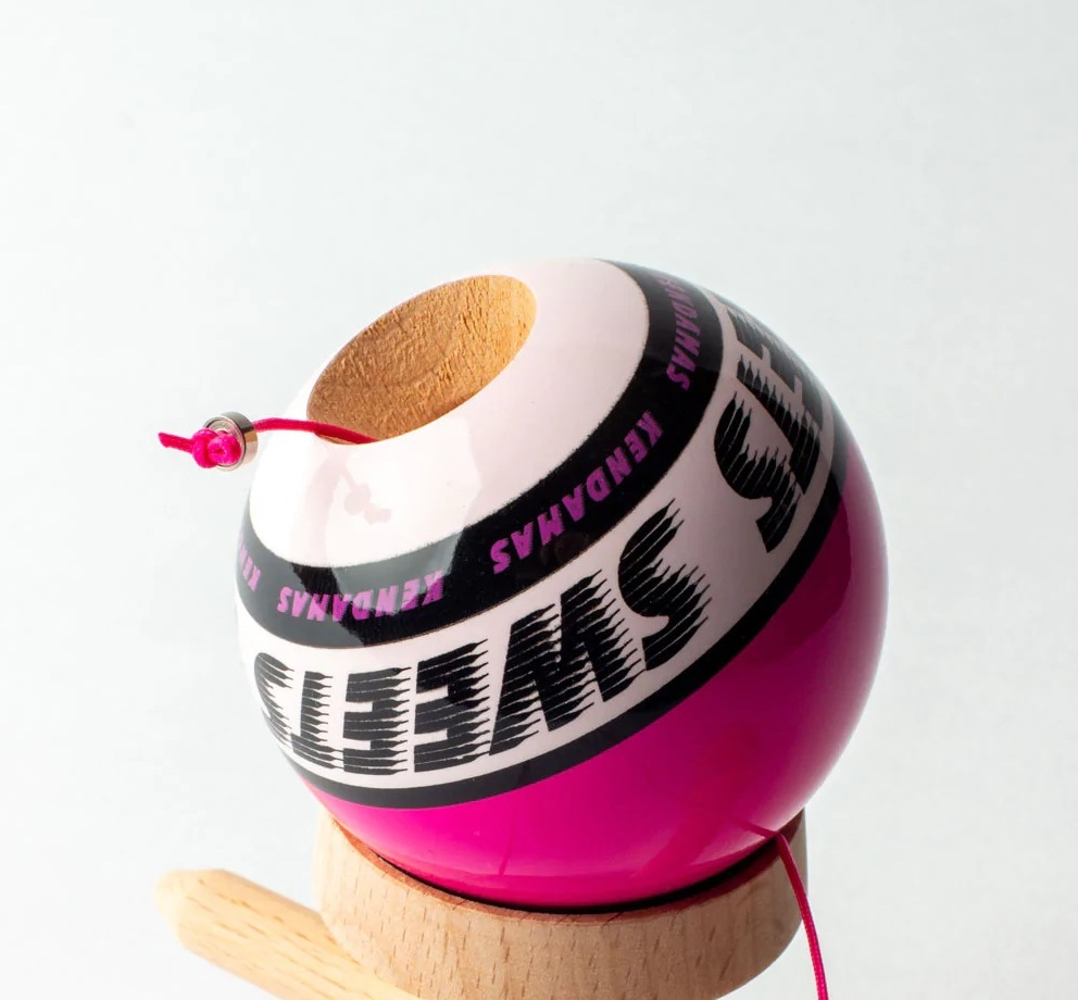 Kendama Starter Sweets, formă nouă Amped, rulment si ata de rezerva ROZ [5]