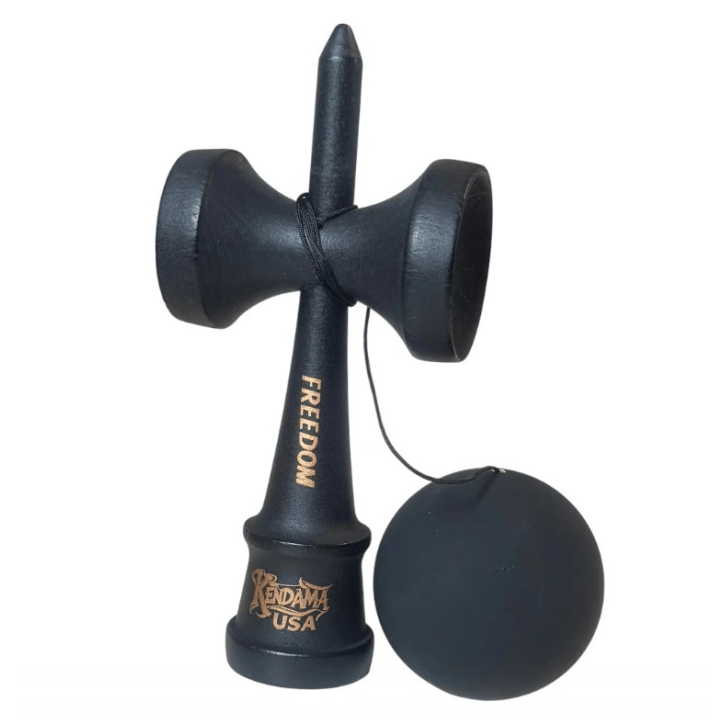 Kendama USA Forever - Bila cu Rubber Grip (All Black Edition) [3]