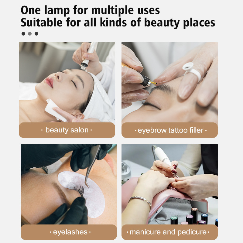 Lampa Profesionala pentru Make-Up, Semiluna,  cu LED 70 cm, alb [2]