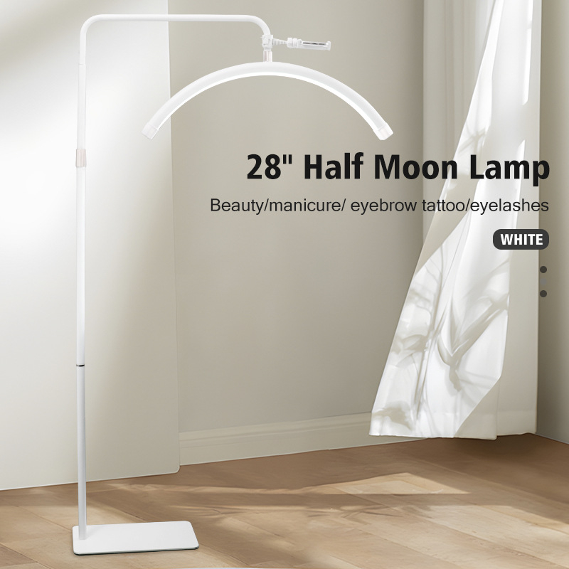 Lampa Profesionala pentru Make-Up, Semiluna,  cu LED 70 cm, alb [3]