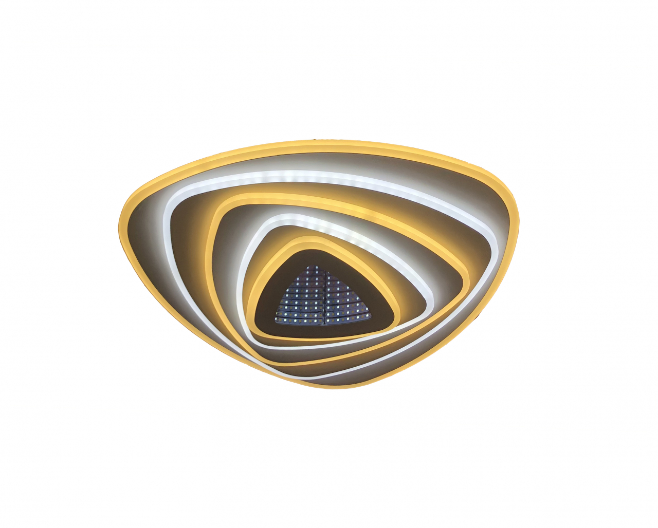 Lustra Led Design modern SLS - 3D, Aplicatie, Telecomanda, Intensitate reglabila 200w 7633 [2]