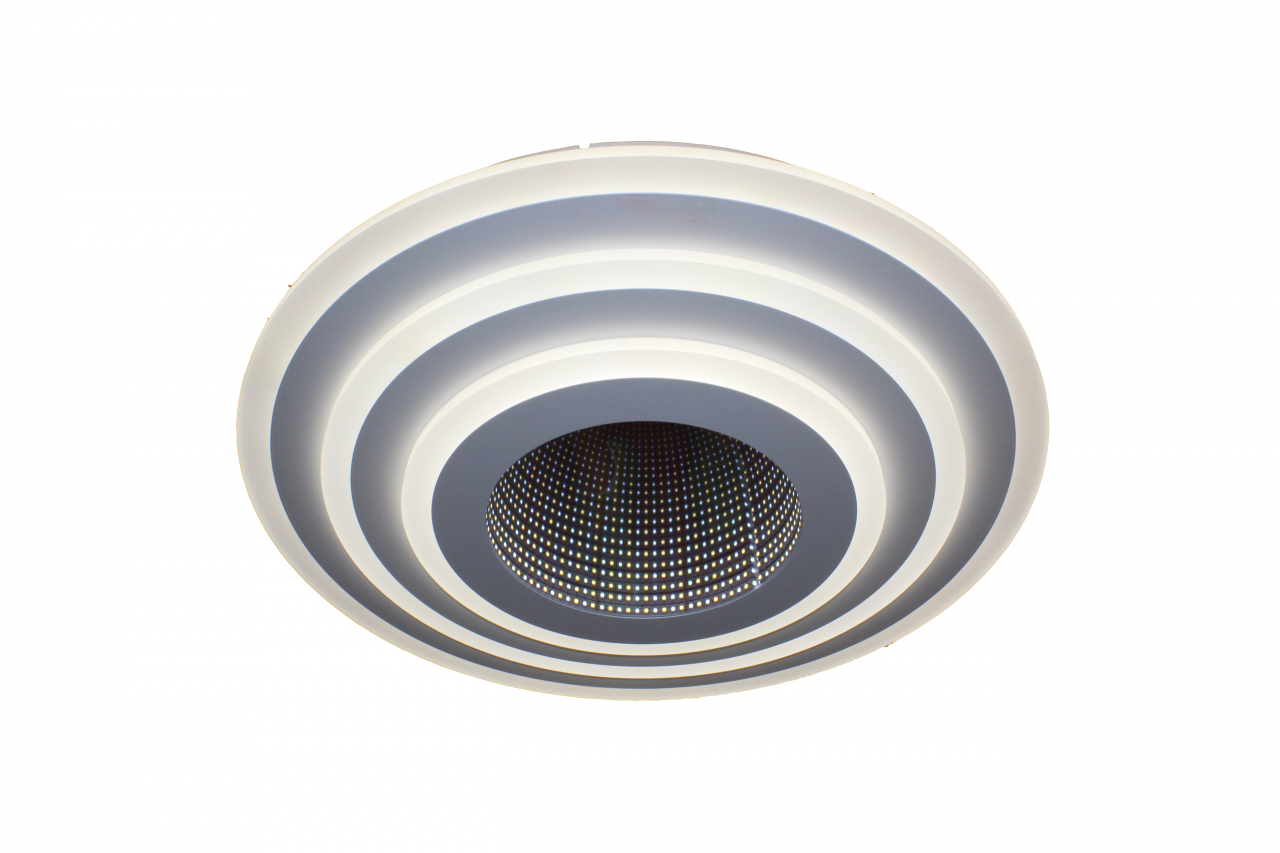 Lustra Led Design modern SLS - 3D, Aplicatie, Telecomanda, Intensitate reglabila 200w 7634 [2]