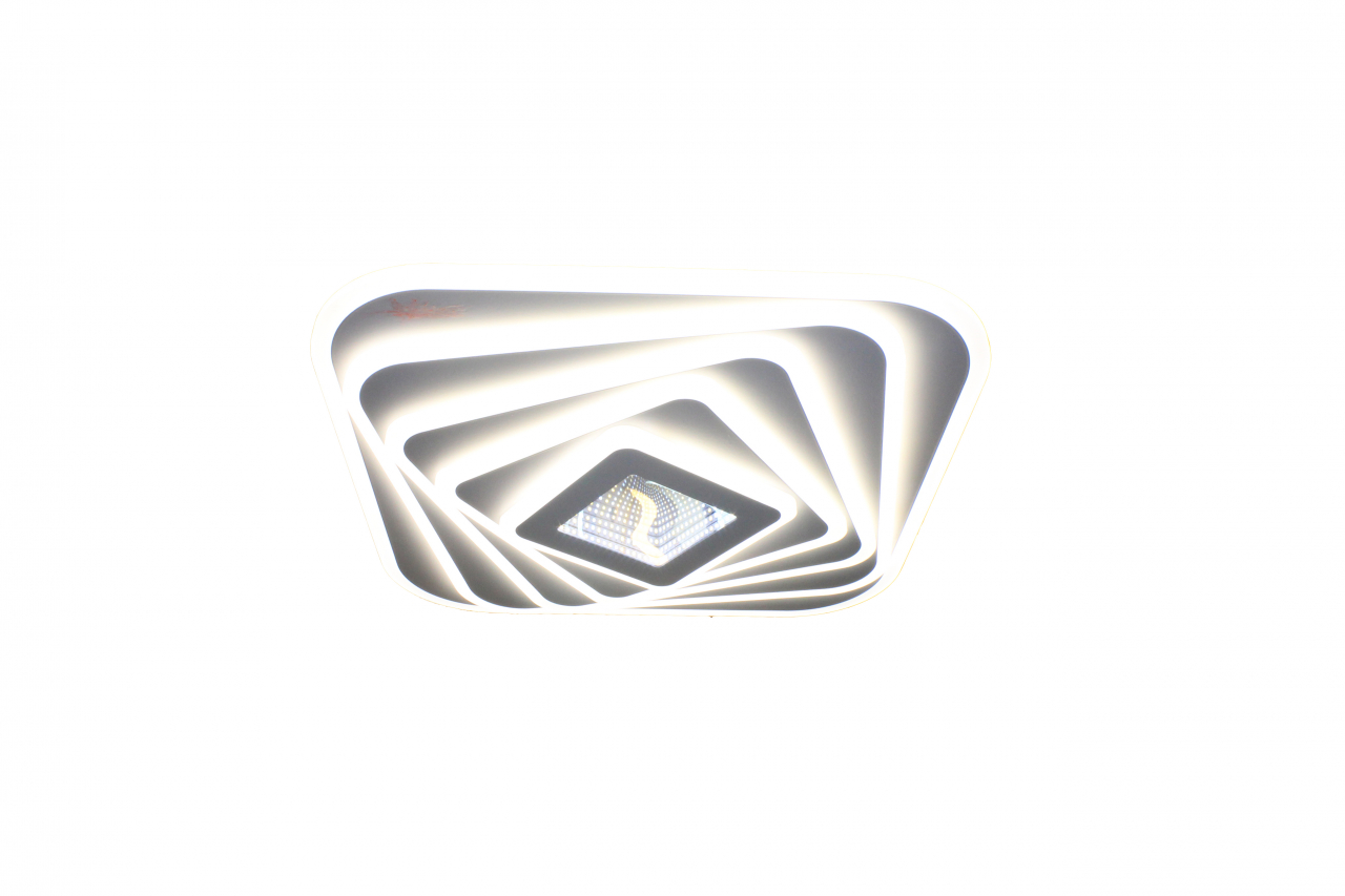 Lustra Led Design modern SLS - 3D, Aplicatie, Telecomanda, Intensitate reglabila 200w 7636 [5]