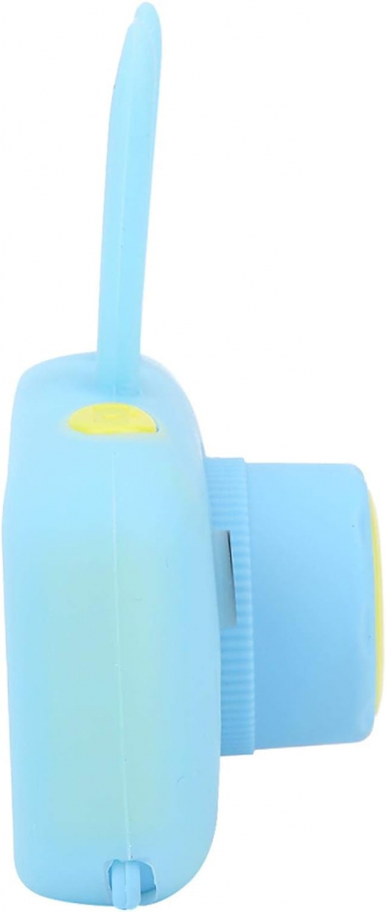 Aparat foto digital pentru copii, Blue, 1080P 30fps, LCD display 2.0", 600 mAh, Jocuri, Temporizator, Constructie durabila, ABS/Silicon [4]